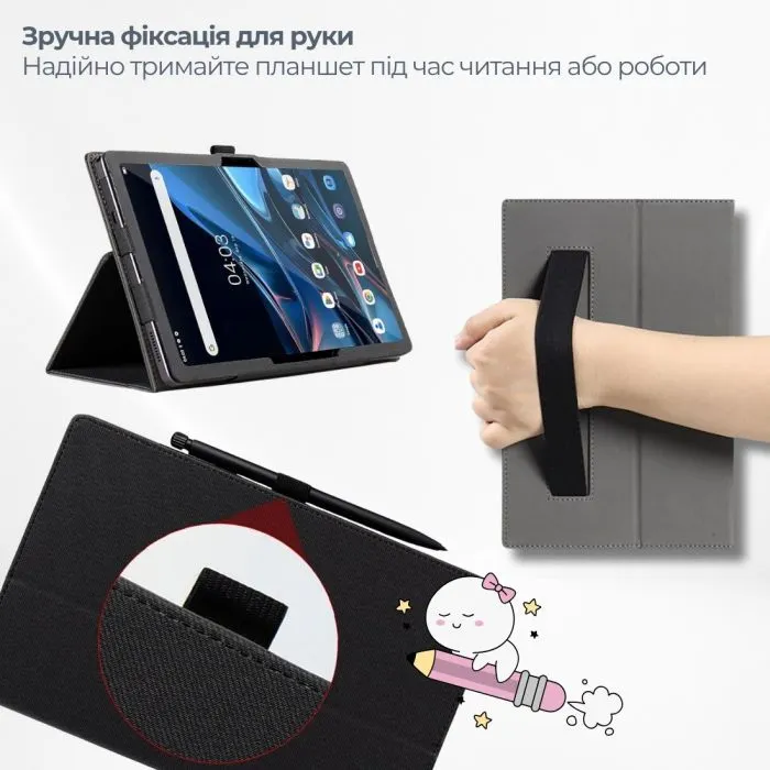 Чехол для планшета BeCover Slimbook Blackview Tab 10 Wi-Fi 10.1" Black (715844) изображение 6