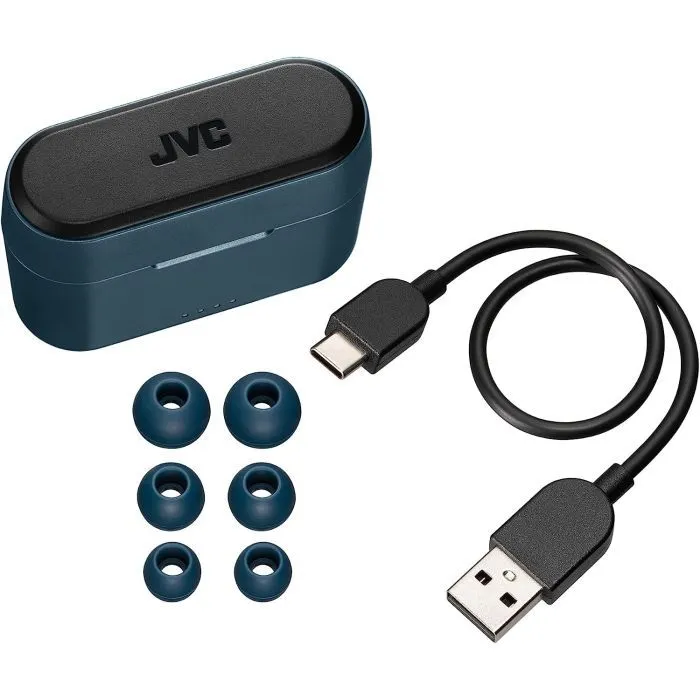 Навушники JVC HA-A9T-A Blue (HA-A9TAE) зображення 3
