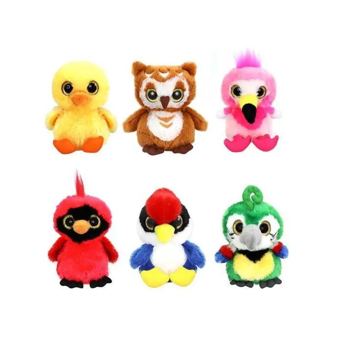 Мягкая игрушка Funville Cutekins шумные птенцы Дятел 12 см (FV35041-5) изображение 3