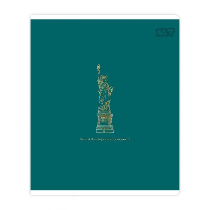 Зошит Yes Urban gold А5 48 аркушів клітинка (768558) зображення 2