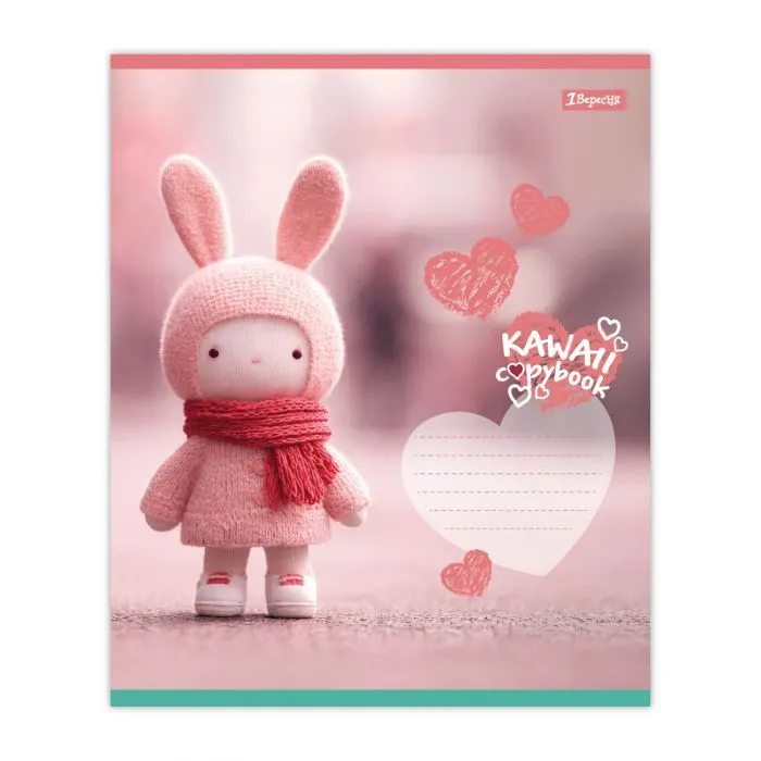 Зошит 1 вересня Kawaii notebook А5 12 аркушів лінія (768738) зображення 2