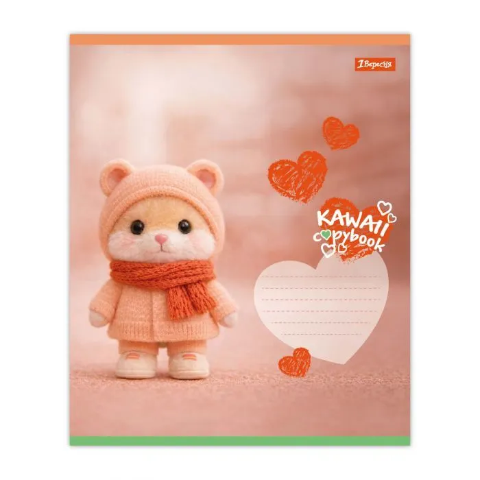 Зошит 1 вересня Kawaii notebook А5 12 аркушів лінія (768738) зображення 5