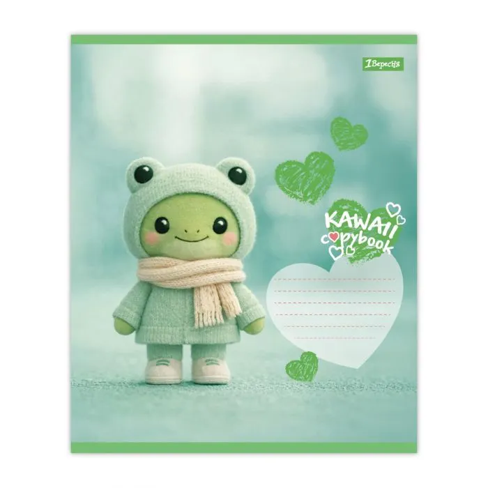 Зошит 1 вересня Kawaii notebook А5 12 аркушів лінія (768738) зображення 6