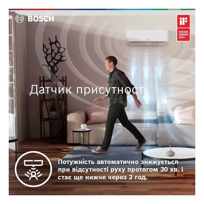 Кондиционер Bosch CL7000i RAC 2,6 кВт BLACK (7733703129) изображение 6