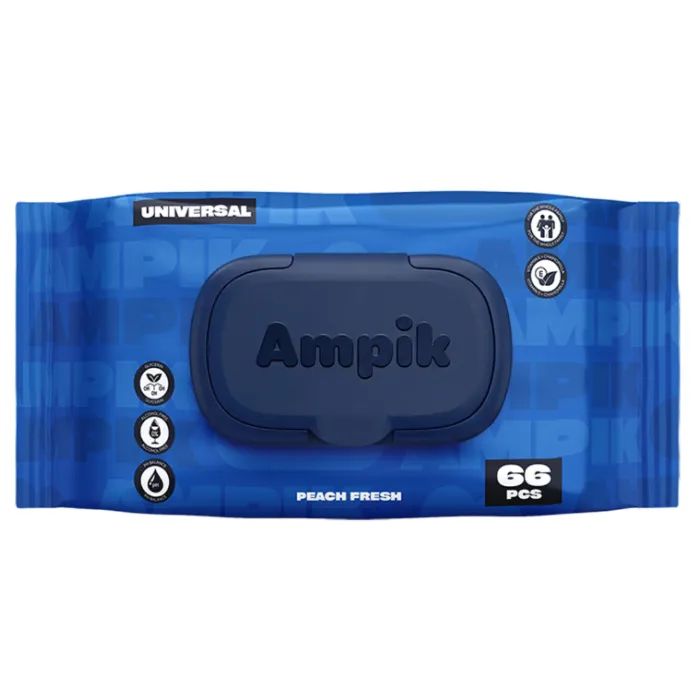 Вологі серветки Ampik Light Універсальні 100 шт. (4850042980039)