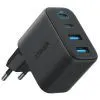 Зарядное устройство Anker 2xUSB-C + 2xUSB 50W black (A121EG11)