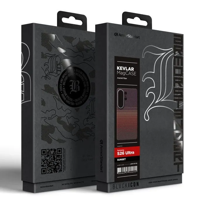 Чехол для мобильного телефона Armorstandart BlackIcon Kevlar MagCase Samsung S26 Ultra Sunset (ARM90158) изображение 10