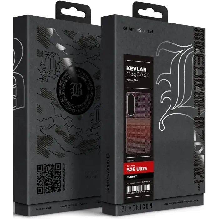 Чехол для мобильного телефона Armorstandart BlackIcon Kevlar MagCase Samsung S26 Ultra Sunset (ARM90158) изображение 10