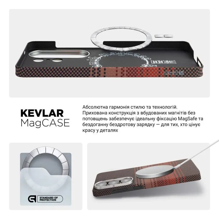 Чехол для мобильного телефона Armorstandart BlackIcon Kevlar MagCase Samsung S26 Ultra Sunset (ARM90158) изображение 8