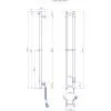 Сушарка для рушників MARIO e-INOX Стелла TR 2.0 K, 1170х250х80 (2.13.052729.P) зображення 2
