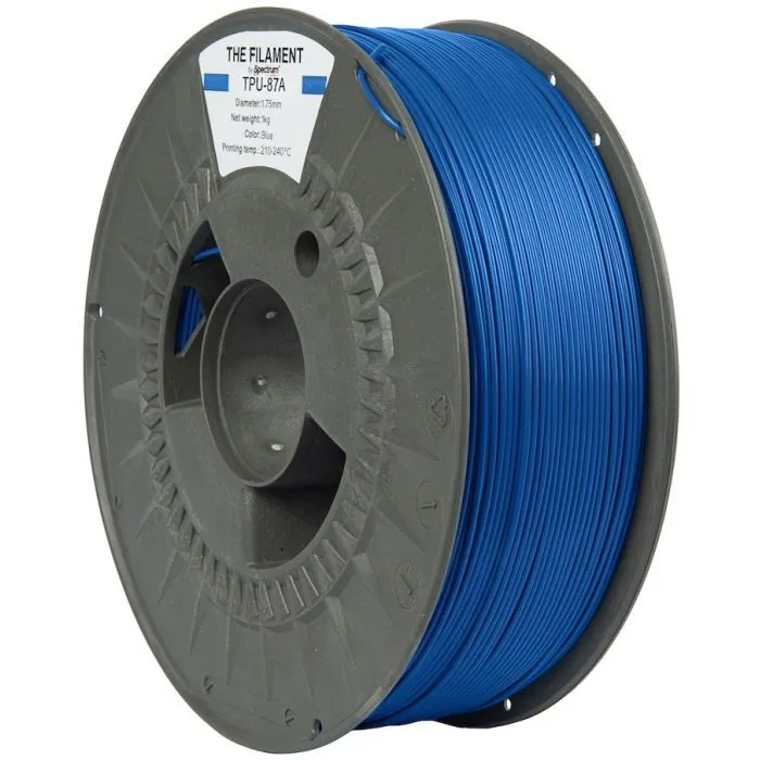 Пластик для 3D-принтера The Filament TPU-87A 1.75mm BLUE 1kg (TF-24130)