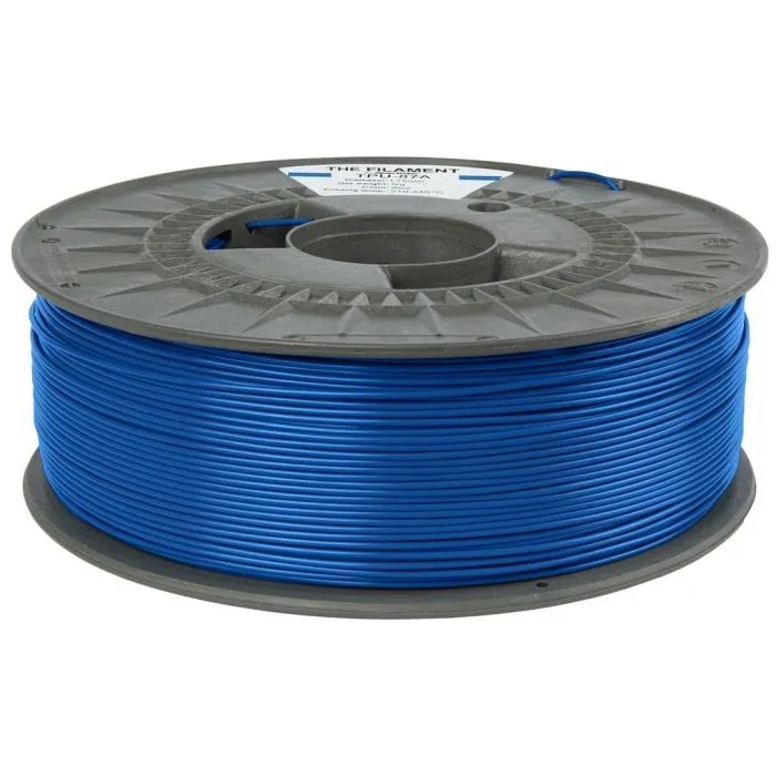 Пластик для 3D-принтера The Filament TPU-87A 1.75mm BLUE 1kg (TF-24130) изображение 2