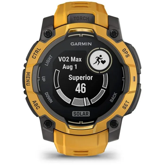 Смарт-часы Garmin Instinct 3, 45mm, Solar, Sunburst with Sunburst/Gray Accents, GPS смарт-годинник (010-02934-02) изображение 10