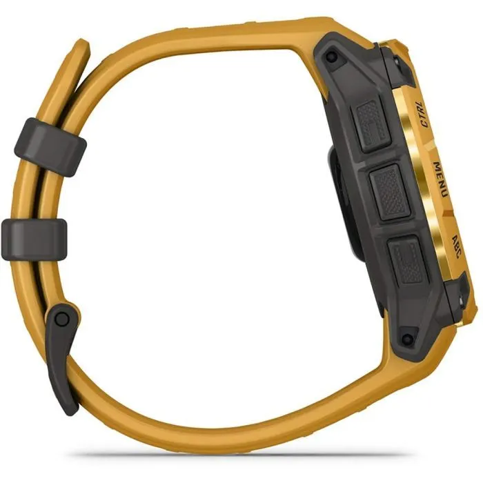 Смарт-часы Garmin Instinct 3, 45mm, Solar, Sunburst with Sunburst/Gray Accents, GPS смарт-годинник (010-02934-02) изображение 4
