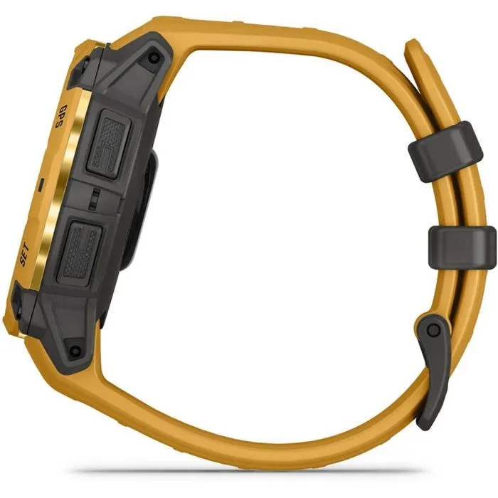 Смарт-часы Garmin Instinct 3, 45mm, Solar, Sunburst with Sunburst/Gray Accents, GPS смарт-годинник (010-02934-02) изображение 5