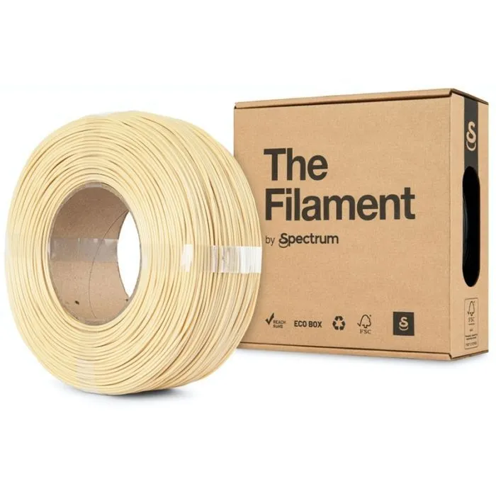 Пластик для 3D-принтера The Filament PLA HS 1.75mm 1kg ReFill BEIGE, GRID (TF-24079) изображение 3
