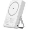 Батарея універсальна Atria 10000mAh, PD/20W, 15W Wireless MagSafe, White (WPD-W57) зображення 3