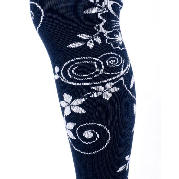 Колготки детские BNM с цветами (M0C0301-1213-5G-white) изображение 2