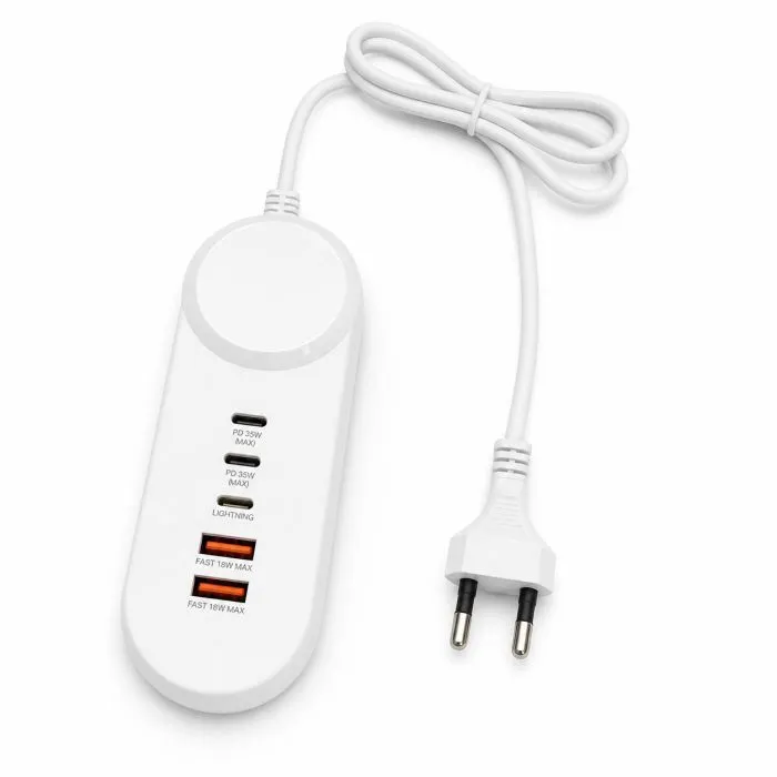 Зарядное устройство XoKo 2xUSB QC 18W + 2xUSB-C PD35W (XK-QC-505) изображение 2