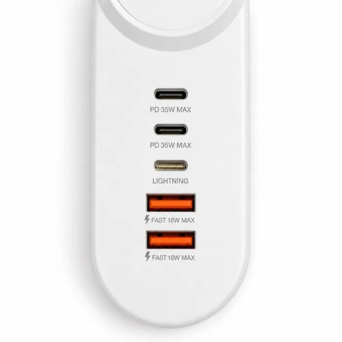Зарядное устройство XoKo 2xUSB QC 18W + 2xUSB-C PD35W (XK-QC-505) изображение 3