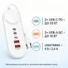 Зарядное устройство XoKo 2xUSB QC 18W + 2xUSB-C PD35W (XK-QC-505) изображение 5
