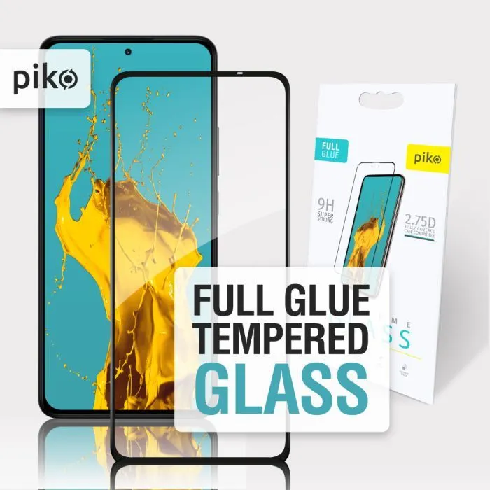 Скло захисне Piko Full Glue Xiaomi Redmi Note 14 5G Black (1283126607288) зображення 2