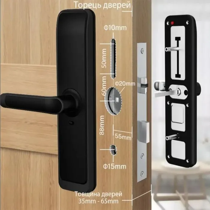 Розумний замок SEVEN LOCK SL-7767BFW-T (SL7767BFW-T) зображення 4