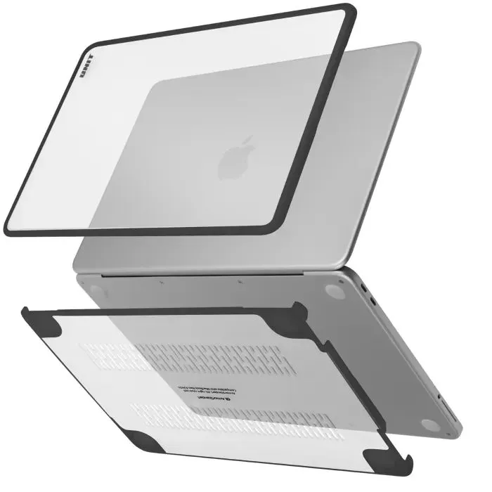 Чехол для ноутбука Armorstandart 13" MacBook Neo Clear Black Unit (ARM91121) изображение 3