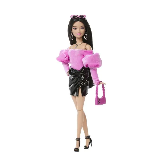 Лялька Barbie Deluxe Style колекції Pink & Black – рожевий топ (JJN76)