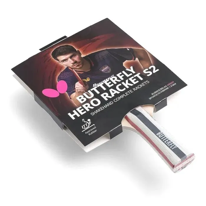 Ракетка для настільного тенісу Butterfly HERO Racket S2 Patrick Franziska (6251720002) (932285) зображення 5