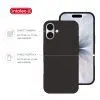 Чохол до мобільного телефона Intaleo Silicone Case Apple iPhone 17 Olive (1283126630354) зображення 3