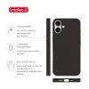 Чохол до мобільного телефона Intaleo Silicone Case Apple iPhone 17 Olive (1283126630354) зображення 4
