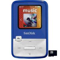 MP3 плеер SanDisk Sansa Clip Zip 4GB Blue (SDMX22-004G-E46B)
