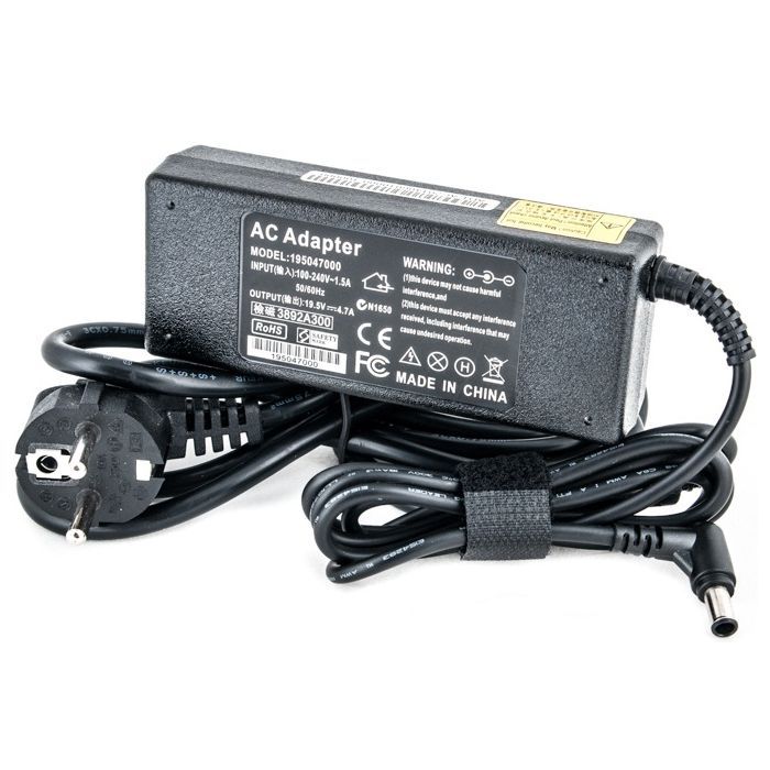 Блок питания к ноутбуку PowerPlant SONY 220V, 19.5V 92W 4.74A (6.5*4.4) (SO92G6544)
