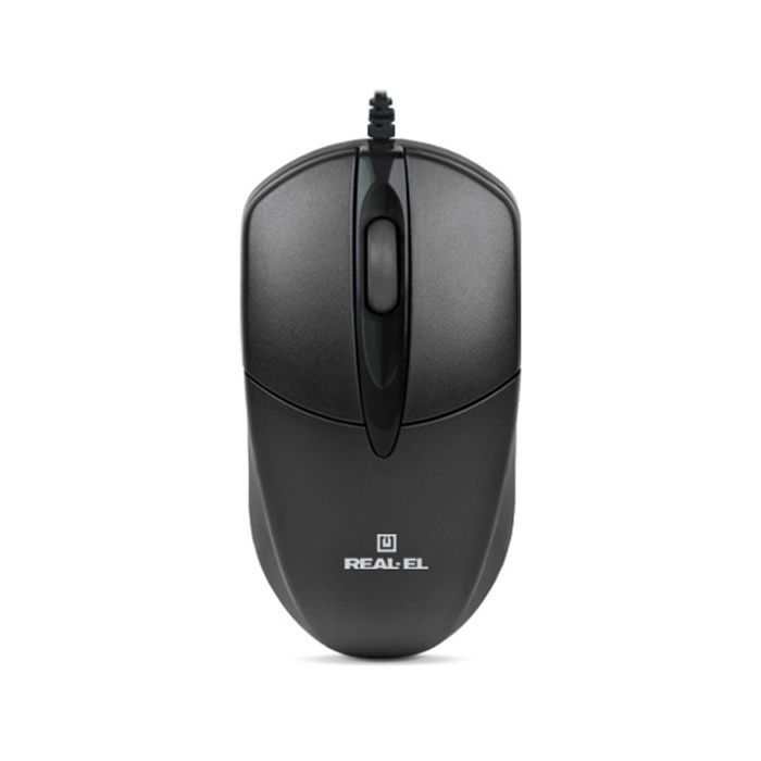 Мышка REAL-EL RM-211 USB Black изображение 3