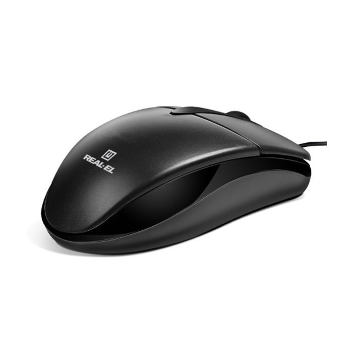 Мышка REAL-EL RM-211 USB Black изображение 4