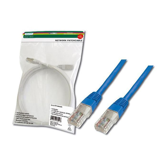 Патч-корд Digitus 3м (DK-1511-030/B)