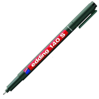 Маркер Edding Permanent e-140 S 0,3 мм (plastic,OHP films,glass) black (140/01)