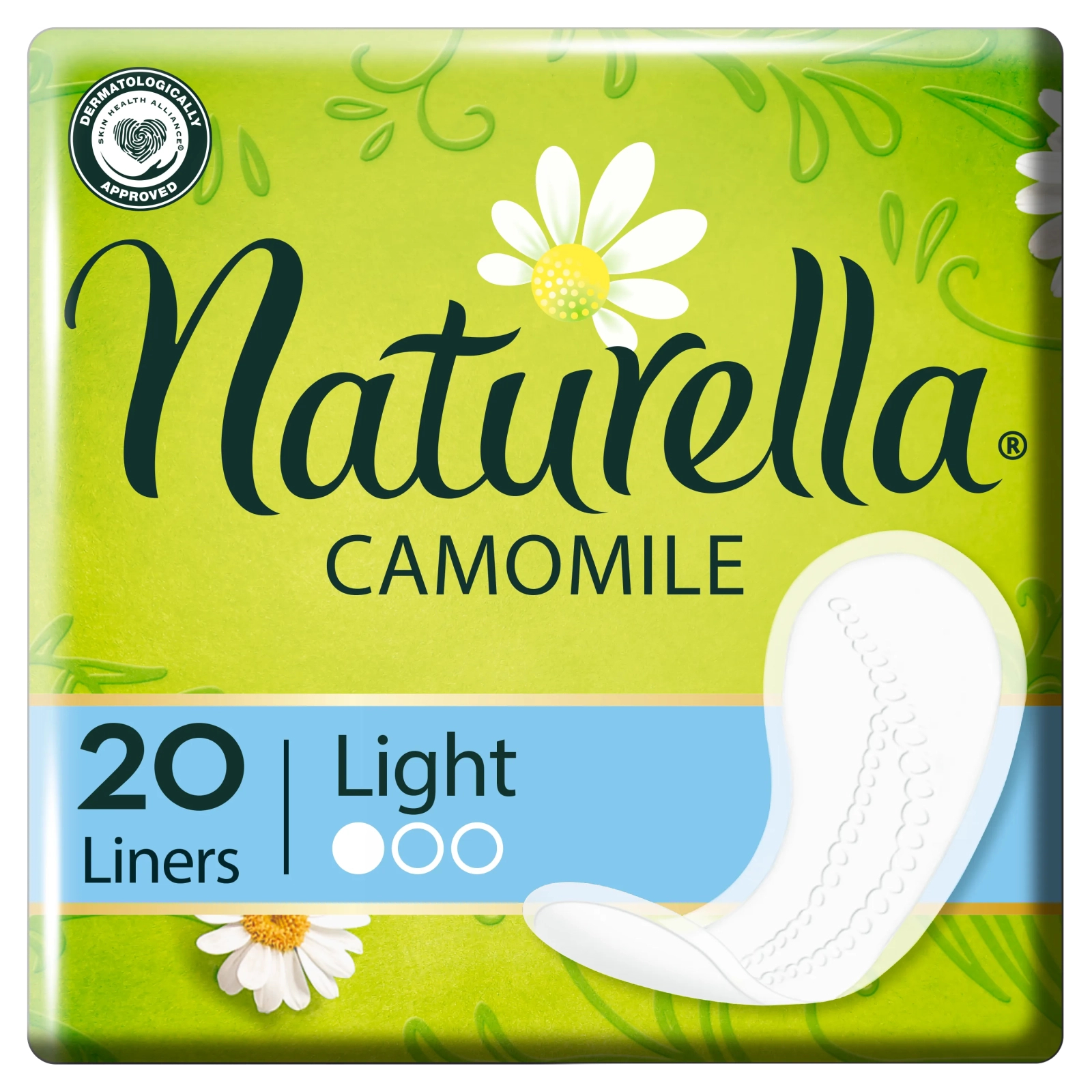 Ежедневные прокладки Naturella Сamomile Light 20 шт. (4015400240310)
