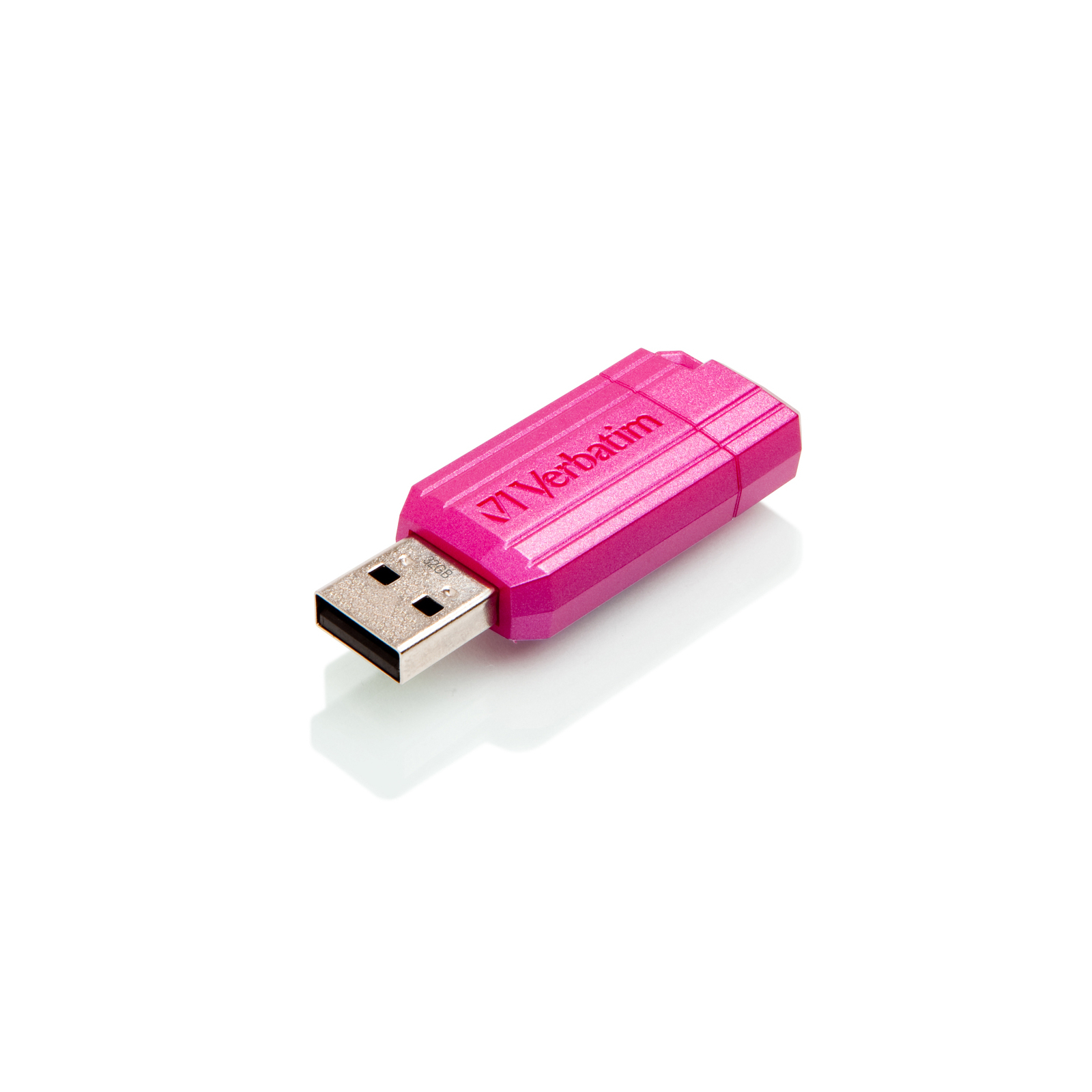 USB флеш накопичувач Verbatim 32GB STORE'N'GO PIN STRIPE PINK USB 2.0 (49056) зображення 4