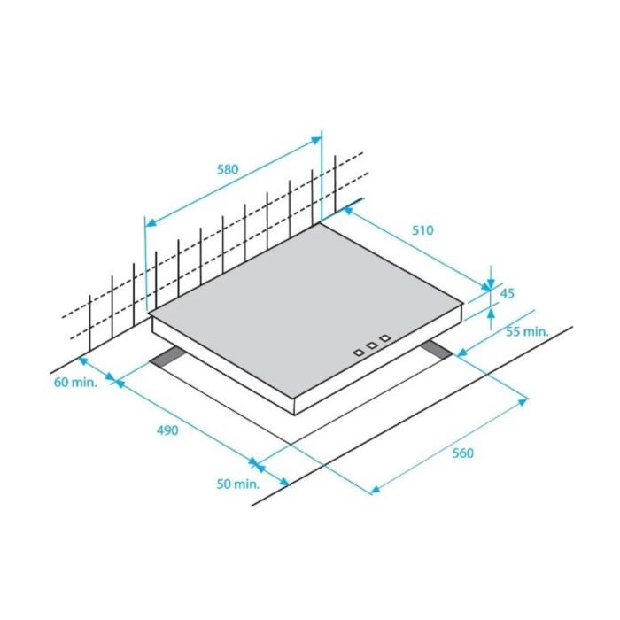 Варочна поверхня Beko HIC 64403 T (HIC64403T) зображення 5