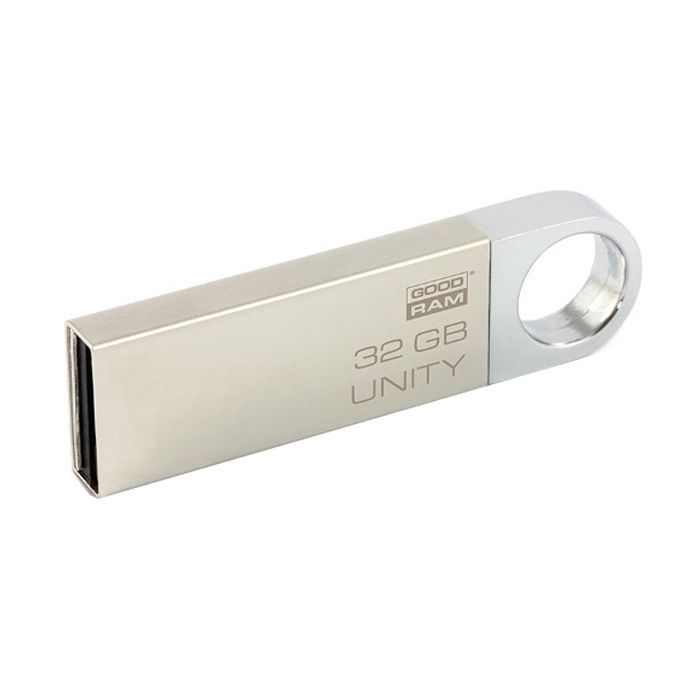 USB флеш накопитель Goodram 32GB UUN2 (Unity) Silver USB 2.0 (UUN2-0320S0R11)