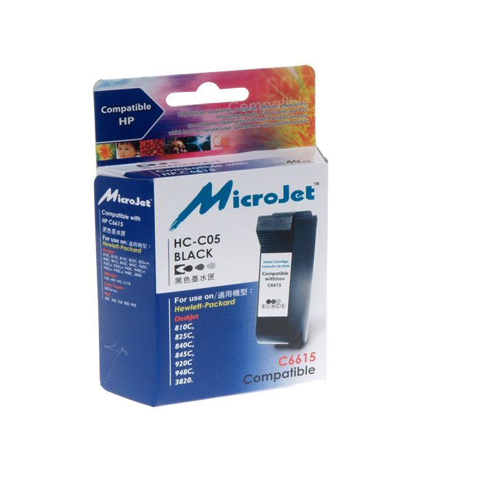 Картридж Microjet для HP №15 Black (HC-C05)