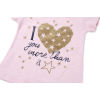 Набір дитячого одягу Breeze з золотим серцем (8735-98G-pink) зображення 5