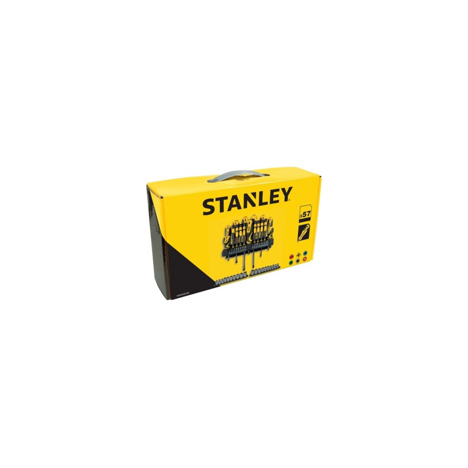 Набір інструментів Stanley отверток, головок, вставок 57 шт. (STHT0-62143) зображення 3