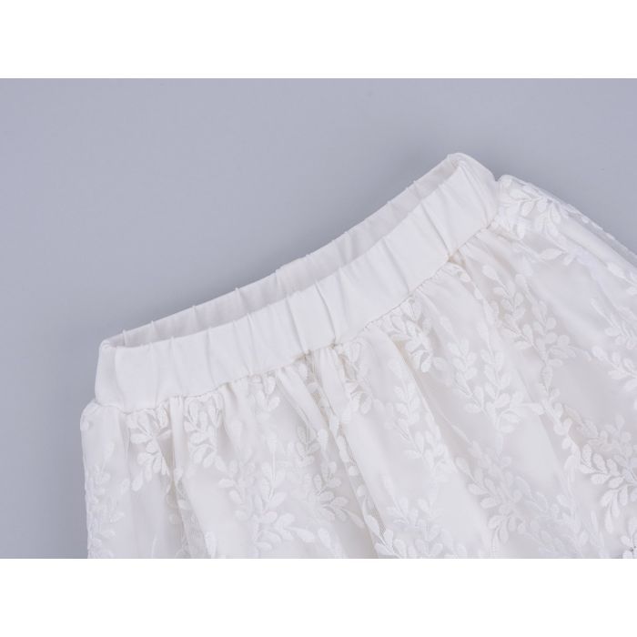 Спідниця дитяча Breeze мереживна (9292-92G-beige) зображення 2
