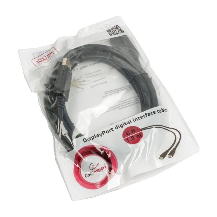 Кабель мультимедійний Display Port to Display Port 3.0m Cablexpert (CC-DP2-10) зображення 2