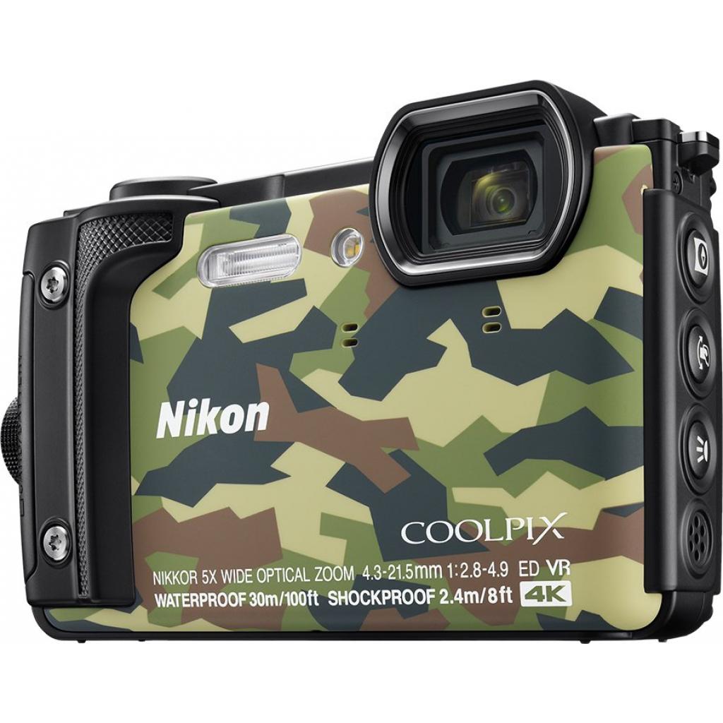 Цифровой фотоаппарат Nikon Coolpix W300 Camouflage Holiday kit (VQA073K001) изображение 6