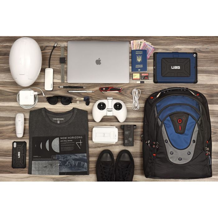 Рюкзак для ноутбука Wenger 17" Ibex Black/Blue (600638) зображення 2