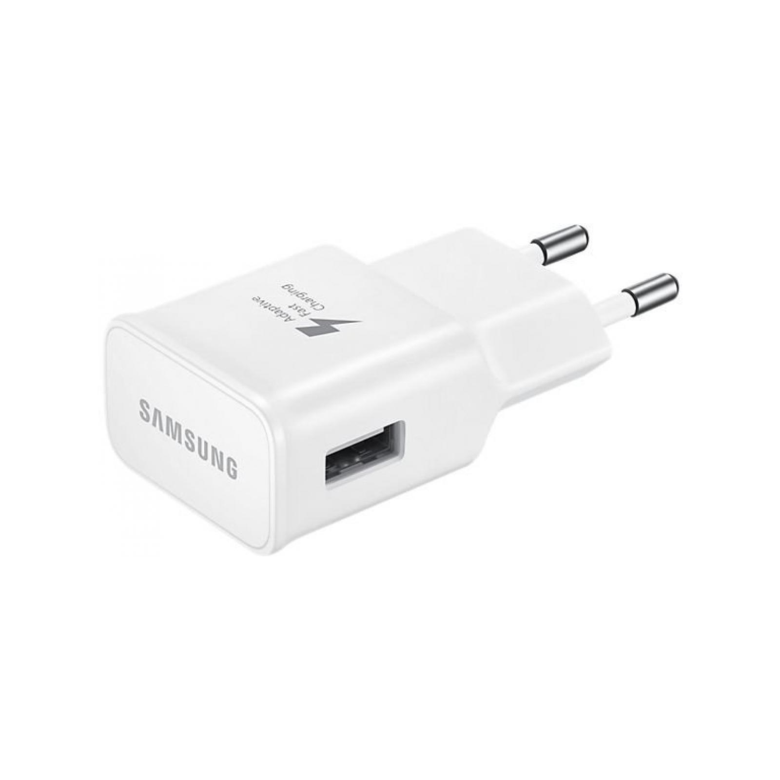 Зарядное устройство Samsung 2A + Type-C Cable (Fast Charging) White (EP-TA20EWECGRU)